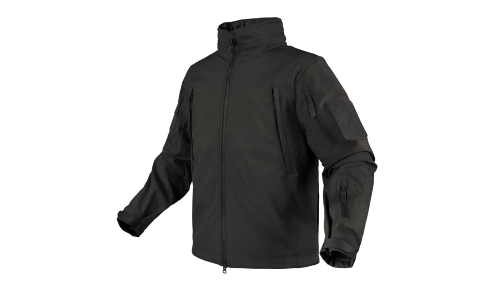Condor Outdoor Summit Softshell Jacket, Black, 4XL, 602-002-4XL