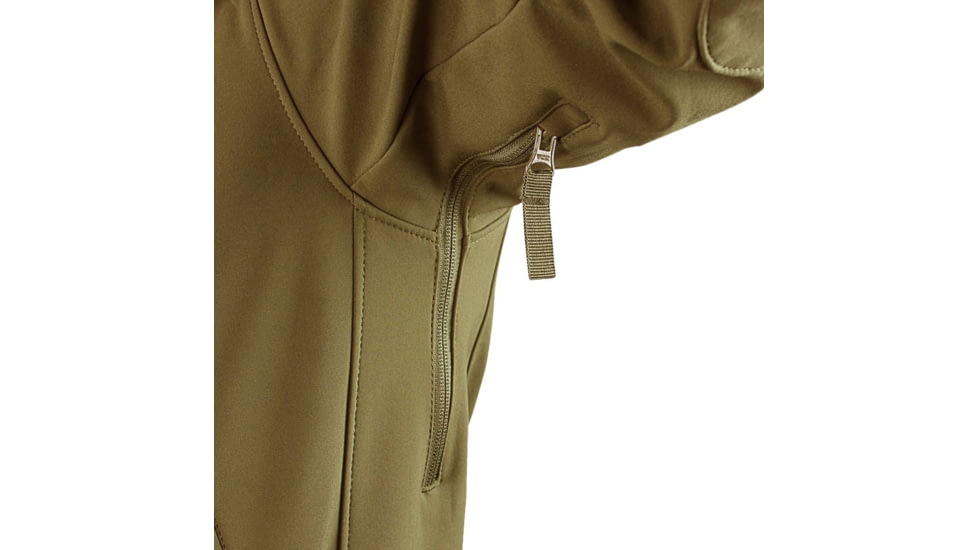 Condor Outdoor Summit Softshell Jacket, Coyote Brown, 4XL, 602-498-4XL