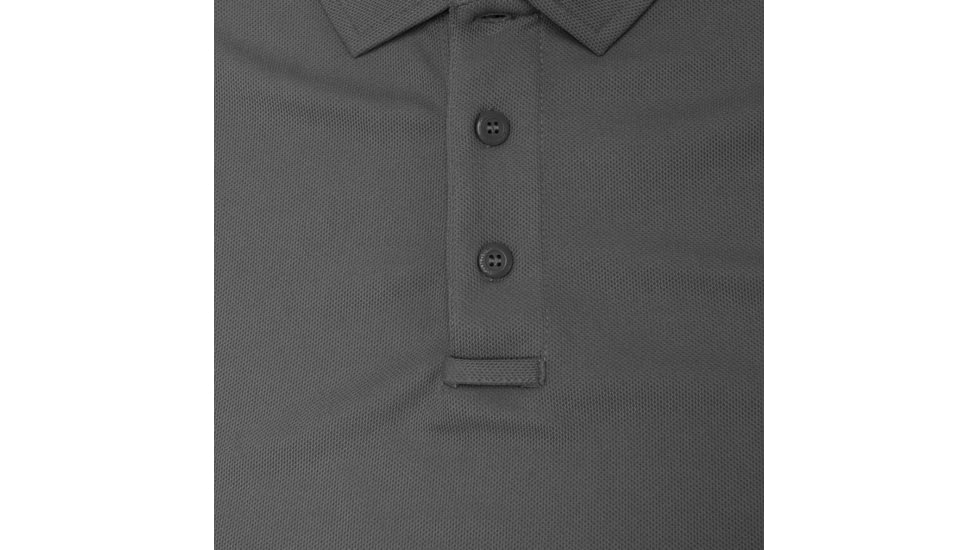 Condor Outdoor Performance Long Sleeve Polo, Graphite, S, 101120-018-S