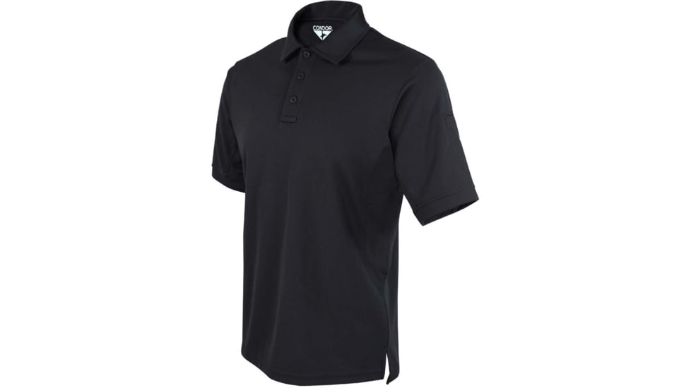 Condor Outdoor Performance Tactical Polo, Black, L, 101060-002-L