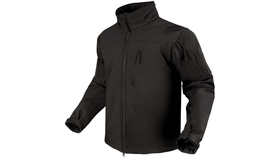 Condor Outdoor PHANTOM SOFTSHELL JACKET, Black, Large 606-002-L