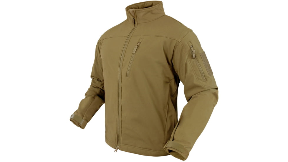 Condor Outdoor Phantom Softshell Jacket, Coyote Brown, Small, 606-498-S