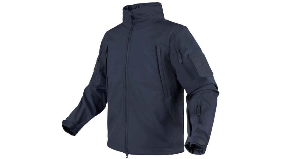 Condor Outdoor Summit Softshell Jacket, Navy Blue, Extra Small, 602-006-XS