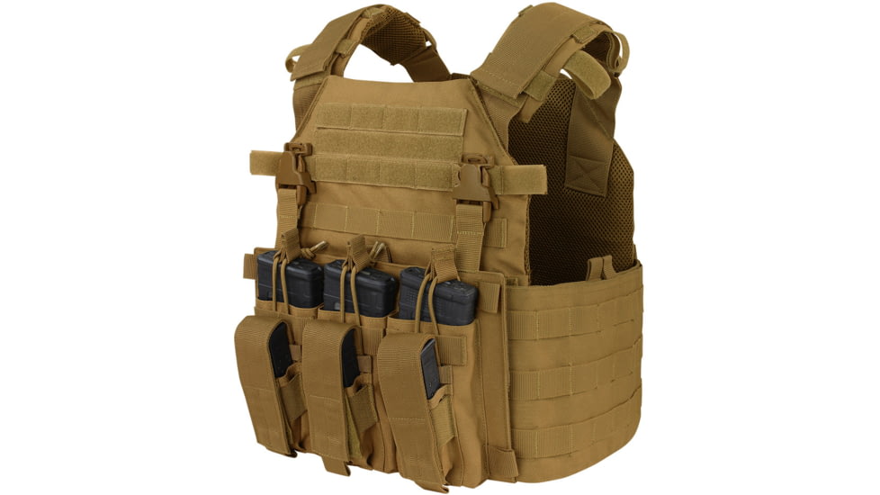 Condor Outdoor Vanquish Plate Carrier, Coyote Brown, 201079-498