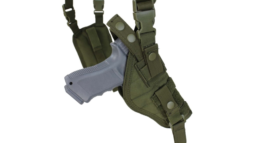 Condor Outdoor Vertical Shoulder Holster, OD, ASH-001
