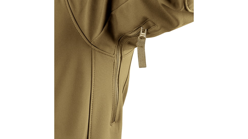 Condor Outdoor Westpac Softshell Jacket, Large, Coyote Brown, 101166-498-L