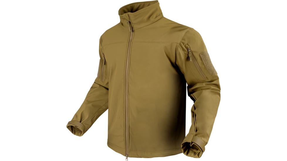 Condor Outdoor Westpac Softshell Jacket, Large, Coyote Brown, 101166-498-L