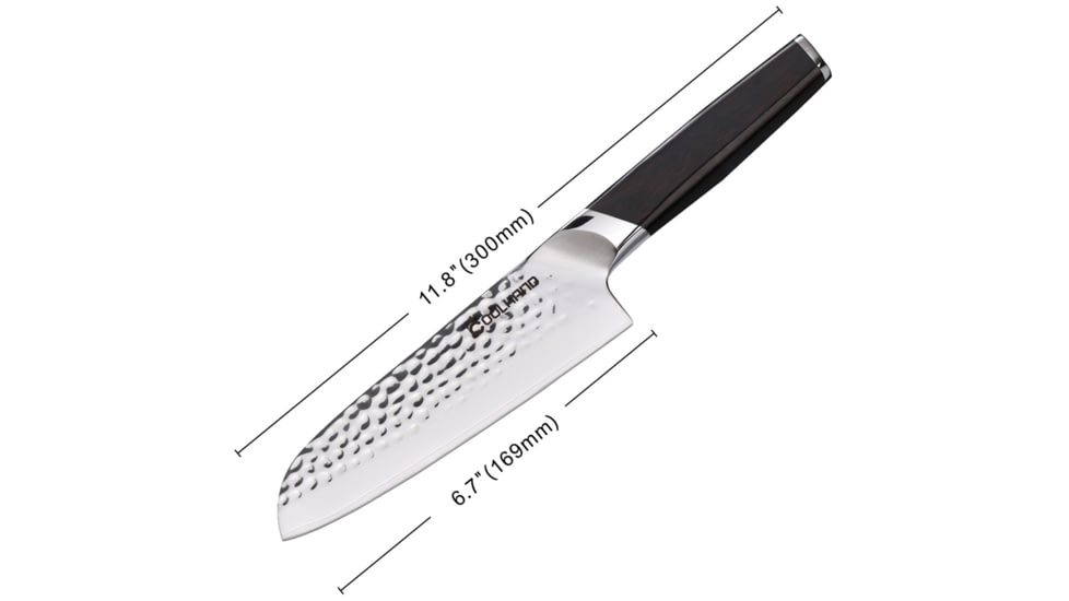 Cool Hand Santoku Ebony Handle