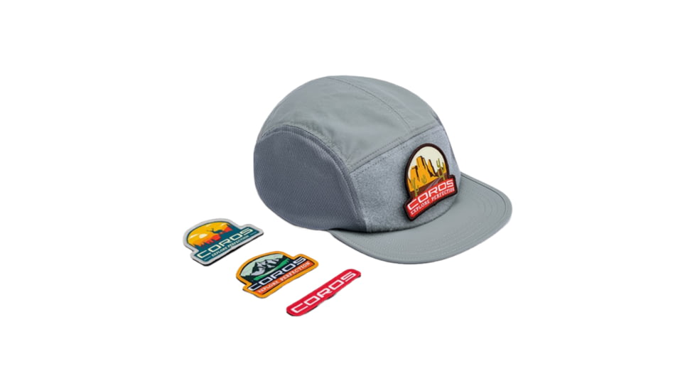 Coros Wearables, Inc. COROS Patch Hat, HAT-PAT-GRY