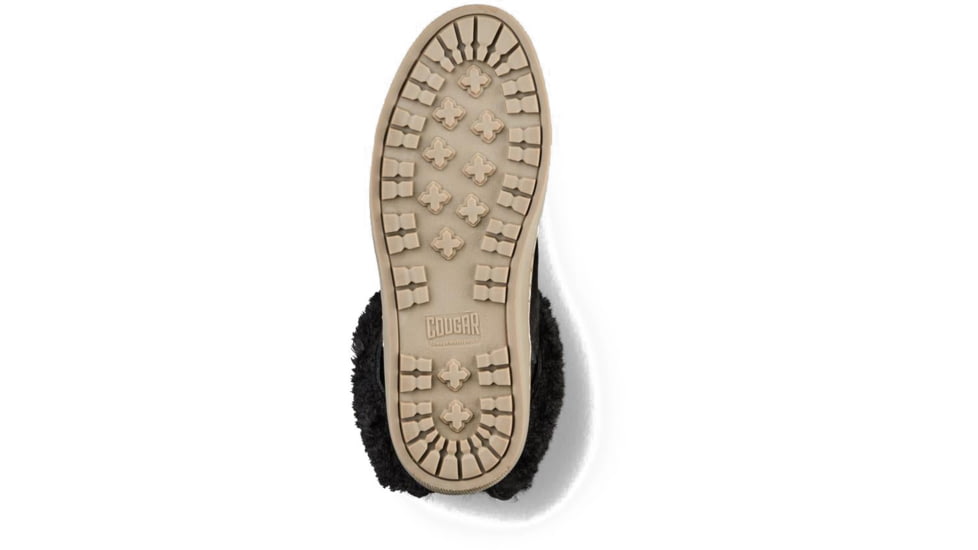 Cougar Devon Suede Waterproof Winter Sneakers - Womens, Black, 7 US, DEVON-Black-7