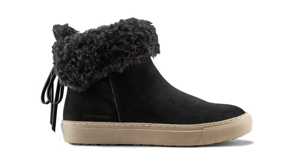 Cougar Devon Suede Waterproof Winter Sneakers - Womens, Black, 7 US, DEVON-Black-7