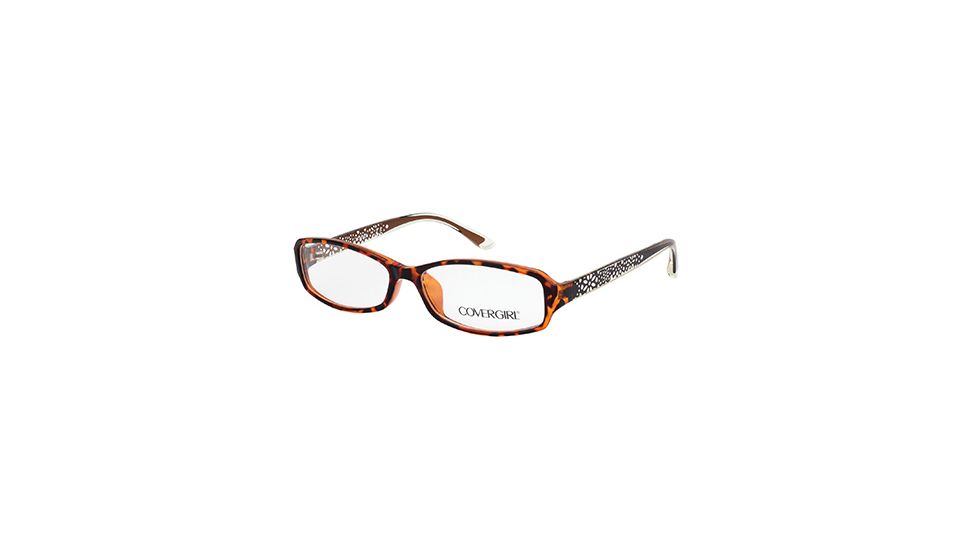 Cover Girl CG0509 Eyeglass Frames - Dark Havana Frame Color