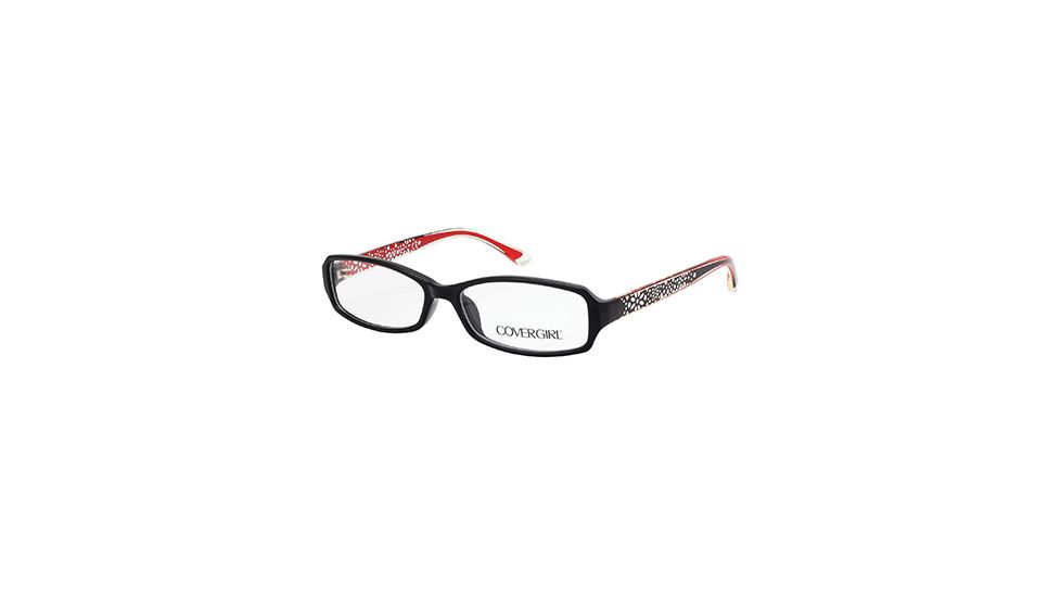 Cover Girl CG0509 Eyeglass Frames - Shiny Black Frame Color