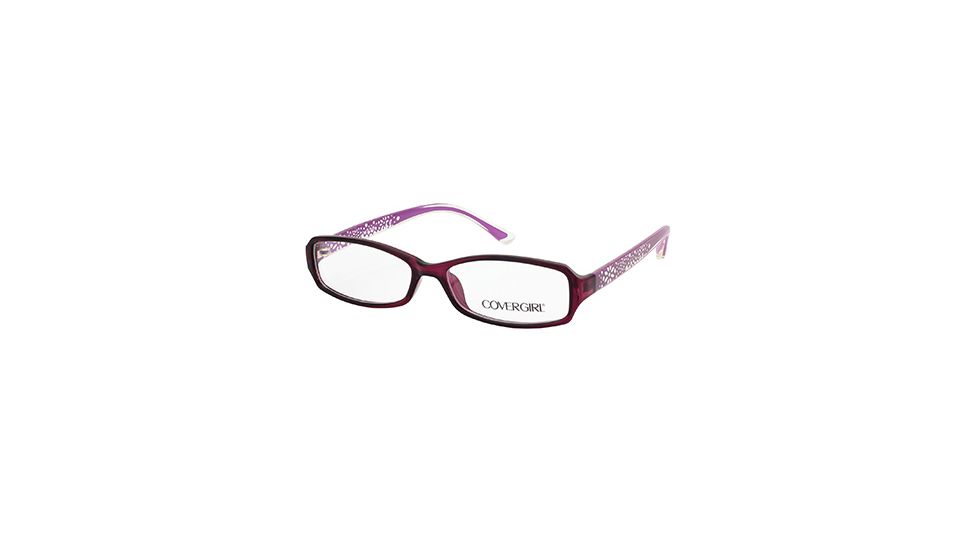 Cover Girl CG0509 Eyeglass Frames - Shiny Violet Frame Color