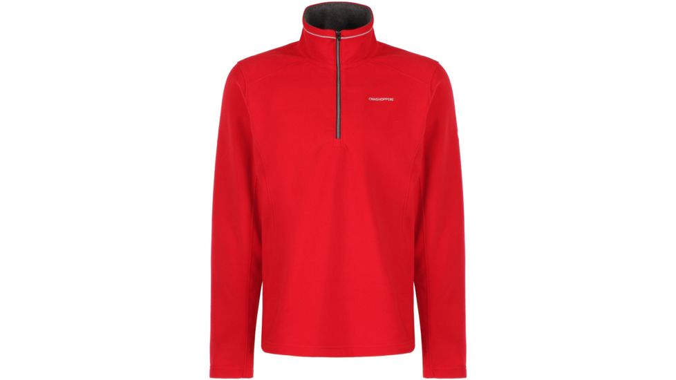 Crag Hoppers Corey Half Zip Jacket - Men's -Chilli-X-Large