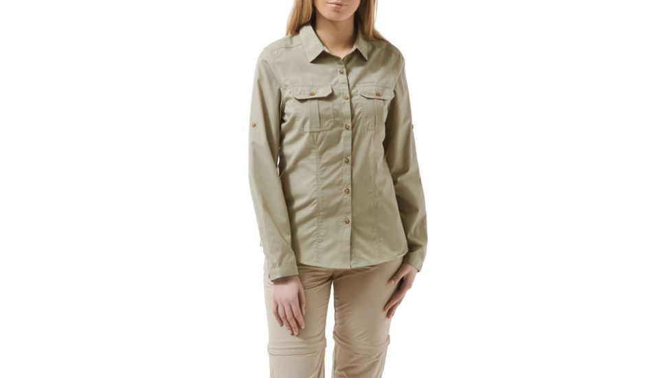 Craghoppers Adventure Shirt, Bush Green, 6, CWS469-39M10L