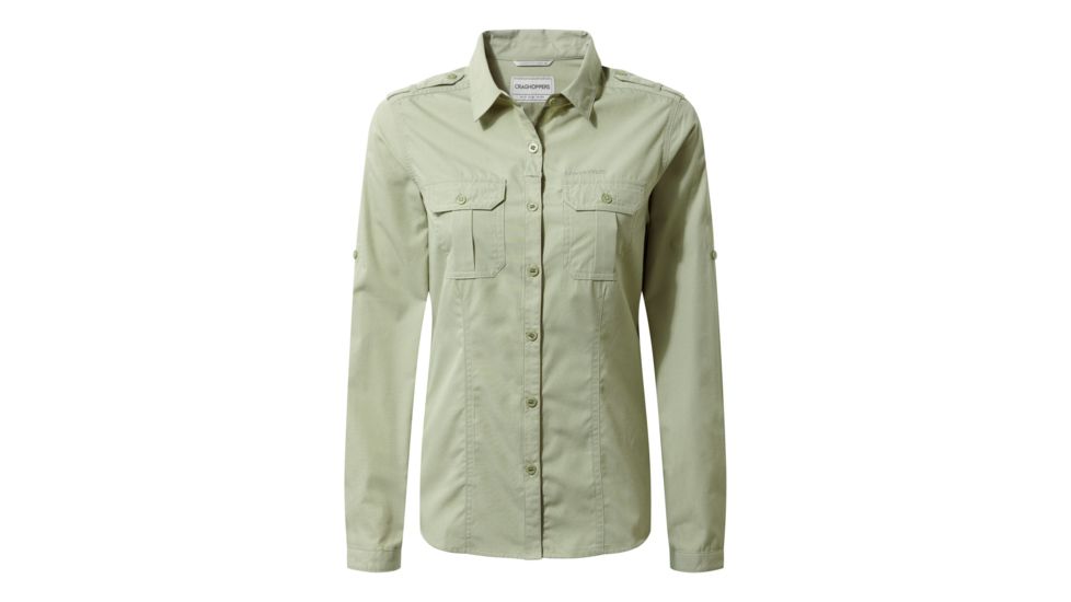 Craghoppers Adventure Shirt, Bush Green, 6, CWS469-39M10L