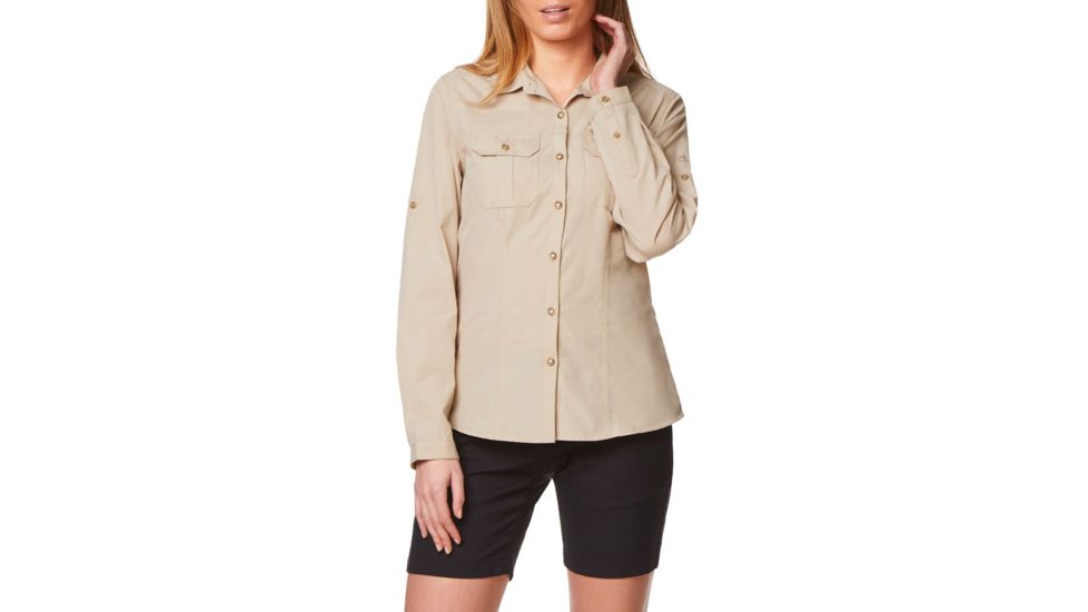 Craghoppers Adventure Shirt, Desert Sand, 6, CWS469-69410L