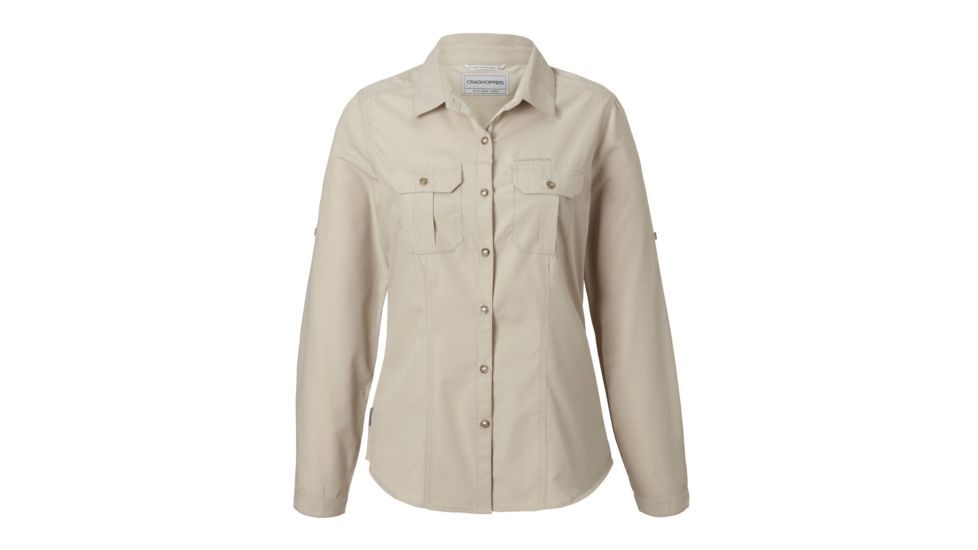 Craghoppers Adventure Shirt, Desert Sand, 6, CWS469-69410L