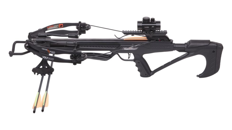 Crosman Volt 300 Compound Crossbow Package,130lb Draw Weight, Black, 31.1 in Length AXCV130BK