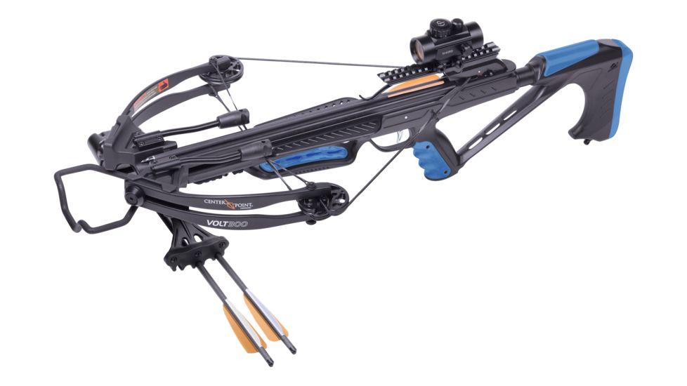 Crosman Volt 300 Compound Crossbow Package,130lb Draw Weight, Black, 31.1 in Length AXCV130BK