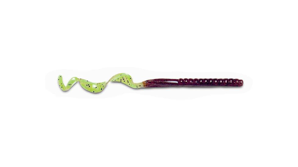 Culprit Original Worm Worm, 10, 7.5in, Pumpkin Seed/Chartreuse Tail, C720-A1