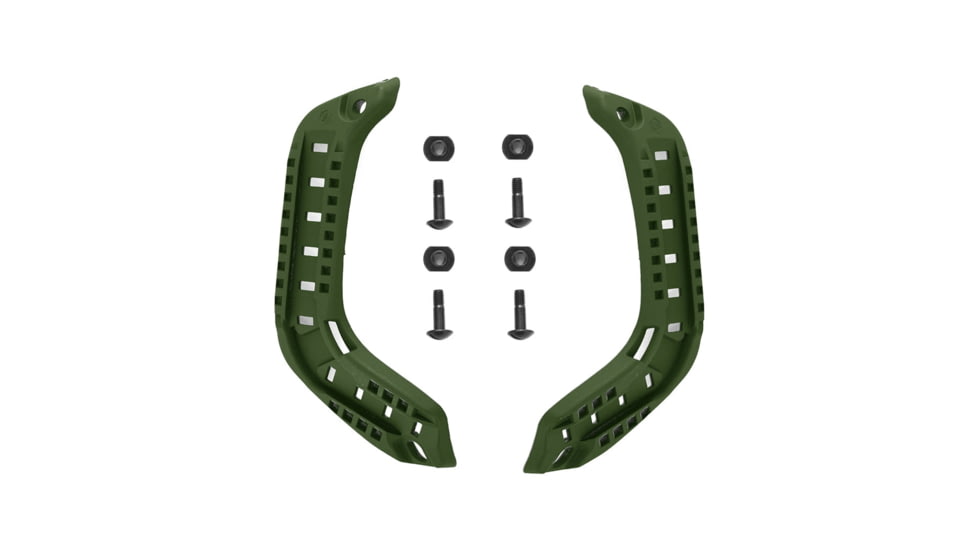 Custom Armor Group Rails - Helmet Accessory, Ranger Green, RL-RG