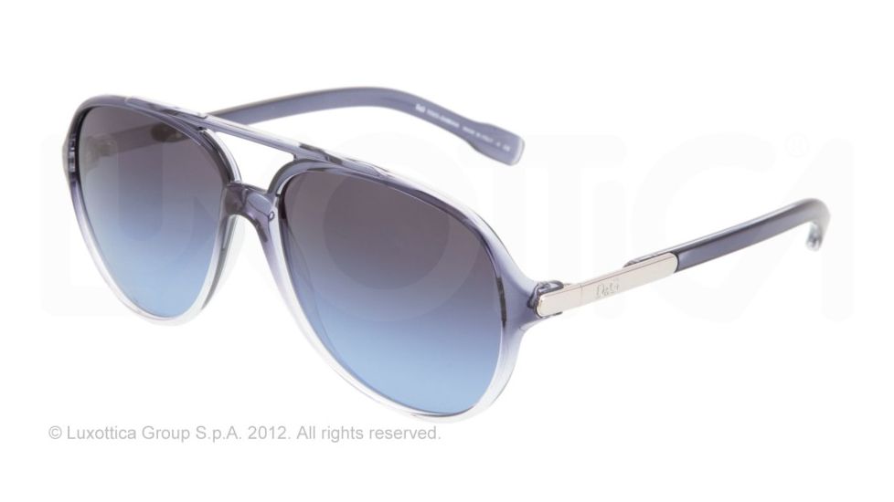 D&amp;G DD8078 Single Vision Prescription Sunglasses DD8078-16778F-58 - Lens Diameter 58 mm, Lens Diameter 58 mm, Frame Color Blue Gradient