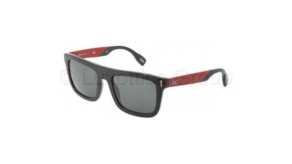 D&amp;G Fashion show DD3083 Progressive Prescription Sunglasses DD3083-255487-5420 - Frame Color Black, Lens Diameter 54 mm