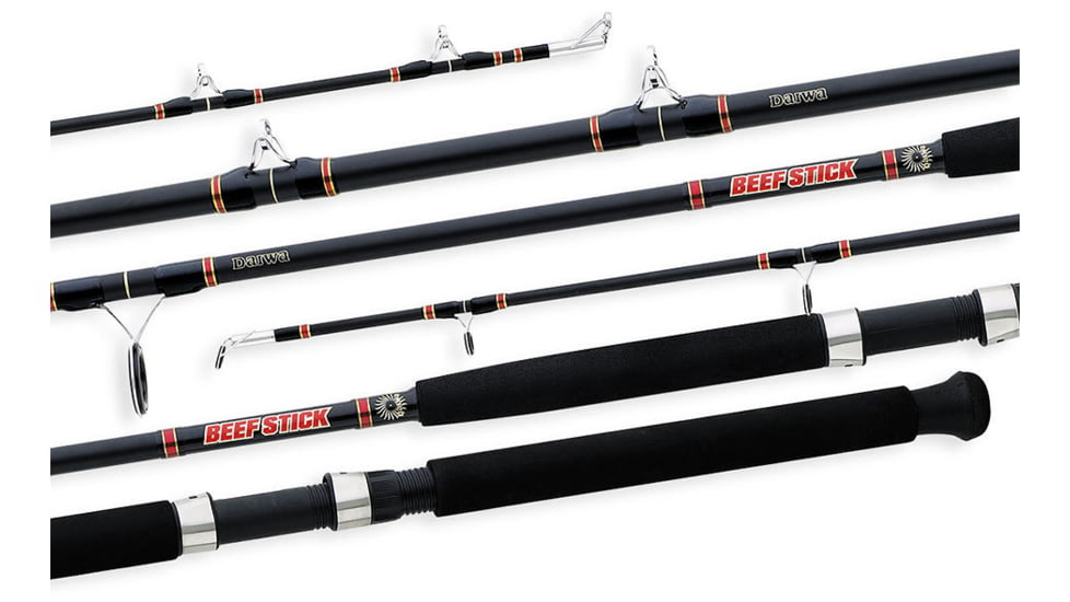 Daiwa Beefstick Spinning Rod, 7ft, Medium, X Fast, 2 Pieces, BSS702MS
