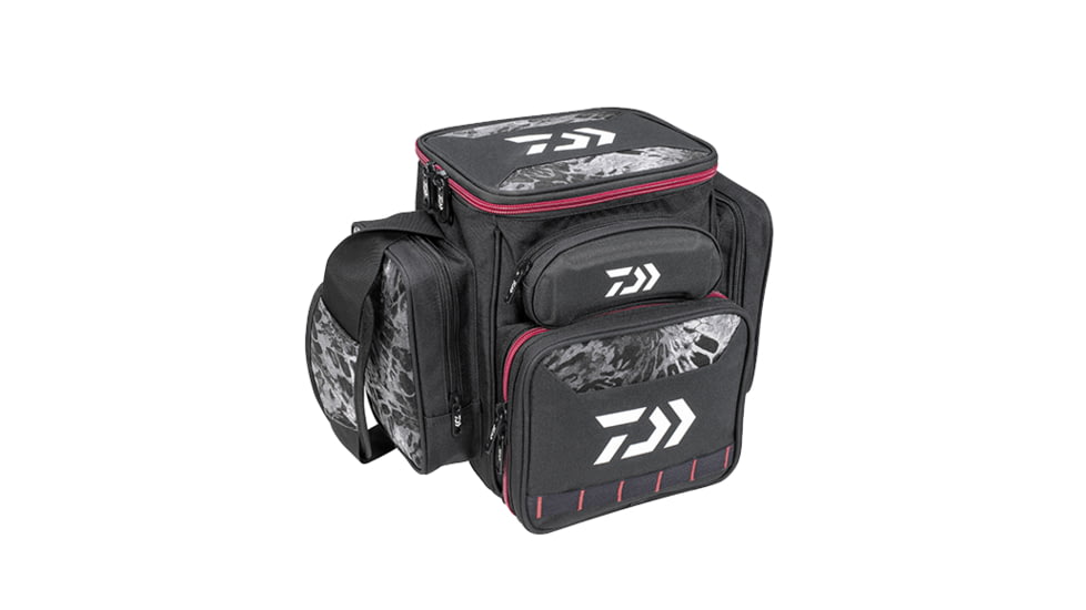 Daiwa D-Vec Medium Tactical Soft Sided Tackle Box, Grey, DTTB-60-PRY