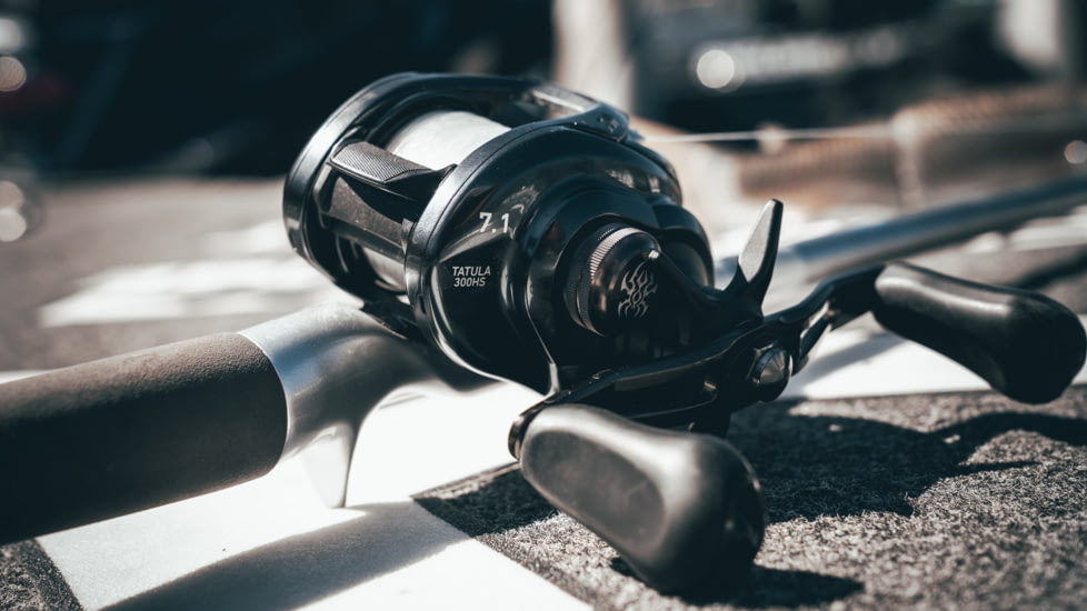 Daiwa Tatula TW300 Baitcast Reel, 6.3-1, 7+1, Right Hand, TTU300HL