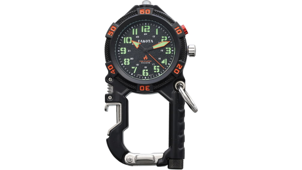 Dakota Flint Clip Watch Black, DK39050