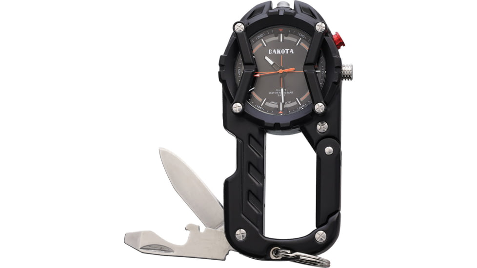 Dakota Knife Clip Watch Black, DK39100
