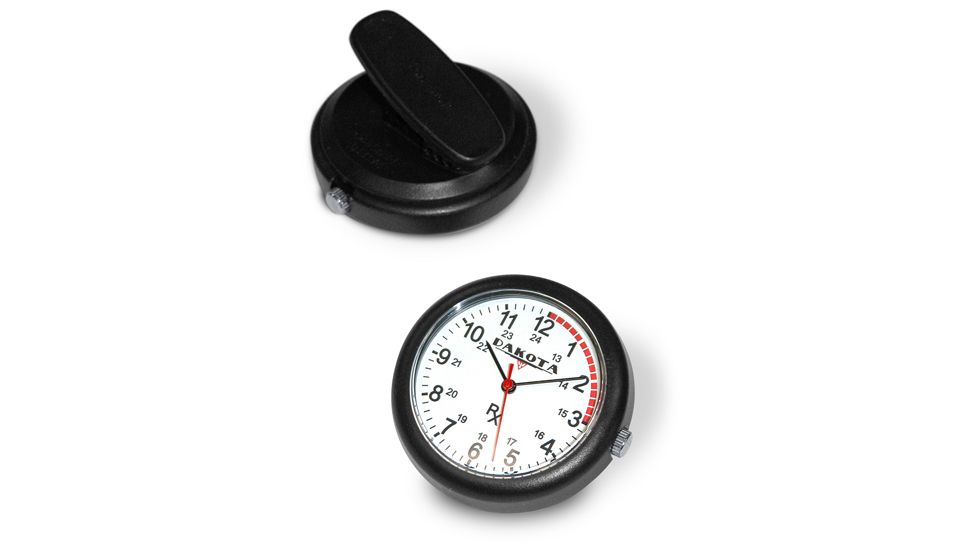 Dakota Watches Nurse Clip, Black Plastic 3794-4