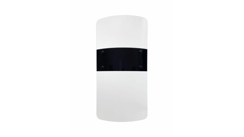 Damascus Protective Gear Rectangle Riot Shield, 36in H x 20in W x 0.15in Thick, Clear, DRS3