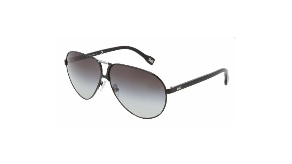 DandG DD6067 Bifocal Sunglasses, Black Frame / 63 mm Prescription Lenses, 064 8G 6310