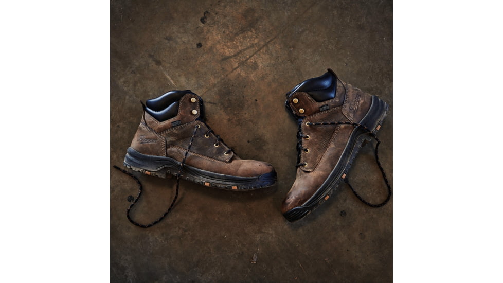 Danner Caliper 5in Aluminum Toe Work Shoes - Womens, Brown, 9 US, Medium, 19455-9M