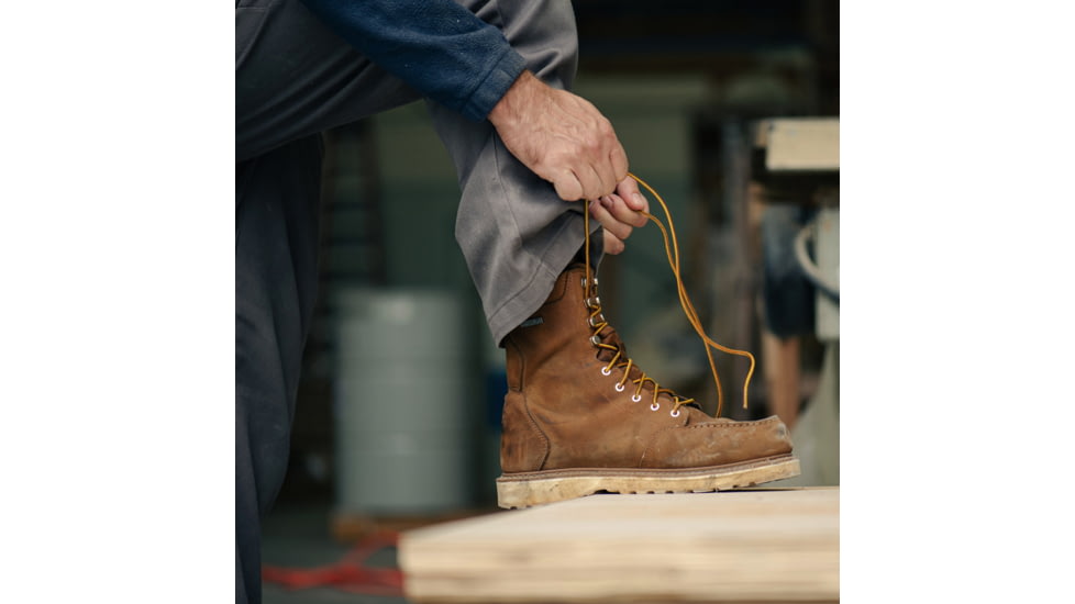 Danner Cedar River Moc 8in Aluminum Toe Work Shoes - Mens, Brown, 7 US, EE, 14303-7EE