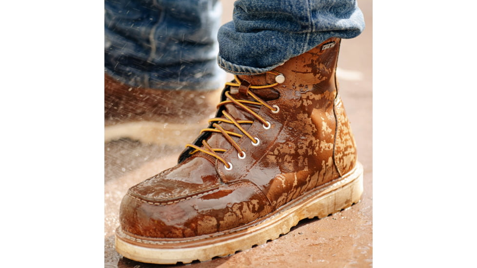 Danner Cedar River Moc 8in Aluminum Toe Work Shoes - Mens, Brown, 7 US, EE, 14303-7EE