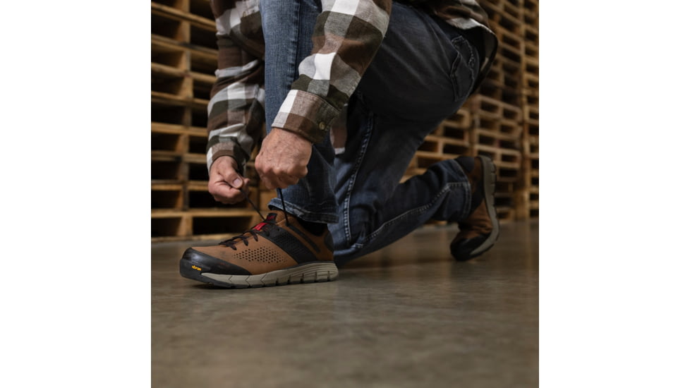 Danner Lead Time 3in Composite Toe Work Shoes - Mens, Brown, 11.5 US, EE, 12400-11.5EE
