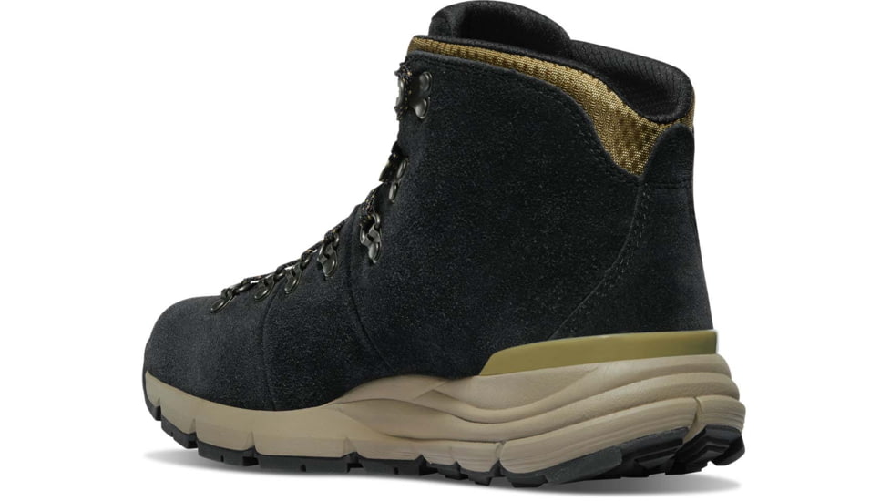 Danner Mountain 600 4.5 in Hiking Boots - Mens, Wide, Black/Khaki, 10.5, 62287-10.5D