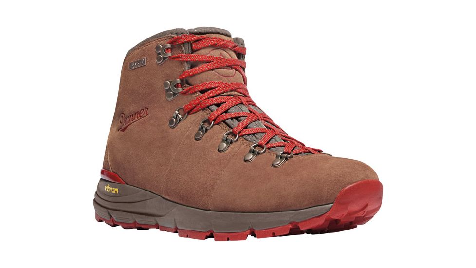 Danner Mountain 600 4.5in Hiking Shoes - Men's, Brown/Red, 10.5 US, Medium, 62241-D-10.5