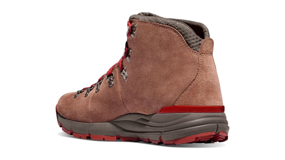 Danner Mountain 600 Hiking Boot - Men's-Brown/Red-Medium-10.5
