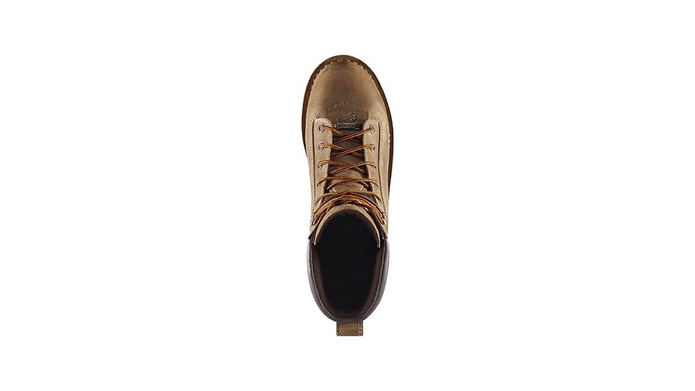 Danner Quarry USA 8in 400G Insulation Non-Metallic Toe Boots, Distressed Brown, 14EE, 17321-14EE