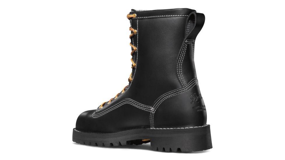 Danner Super Rain Forest 8in Boots, Black, 8EE, 11500-8EE