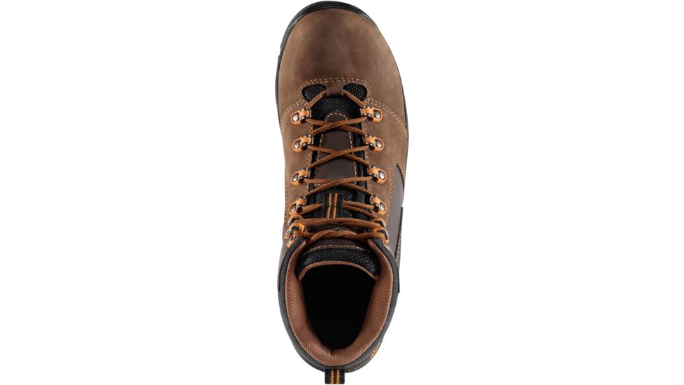 Danner Vicious 4.5in Non-Metallic Toe Boots, Brown/Orange, 7D, 13860-7D