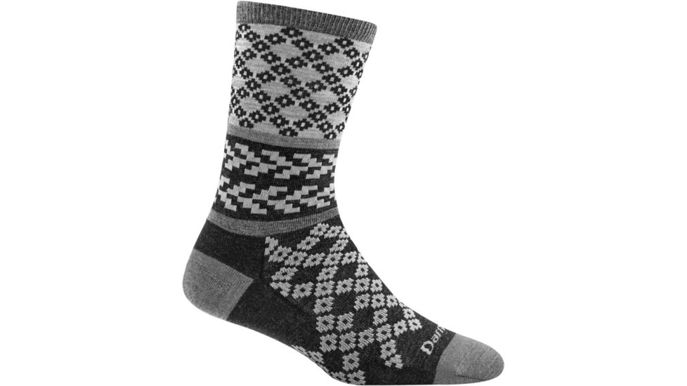 Darn Tough Greta Crew Light Sock - Womens, Gray, Small, 6018-GRAY-S-DARN