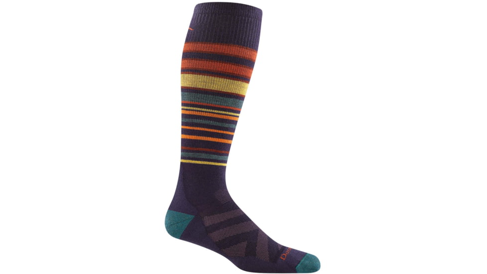 Darn Tough Snowpack OTC Midweight w/ Cushion Socks - Men's, Blackberry, Medium, 8017-BLACKBERRY-M-DARN