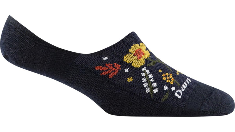 Darn Tough Topless Garden Party No Show Hidden Lightweight Sock - Womens, Navy, Small, 6072-NAVY-S-DARN
